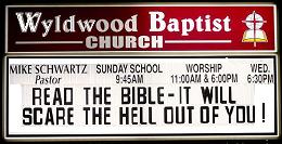 scarey bible