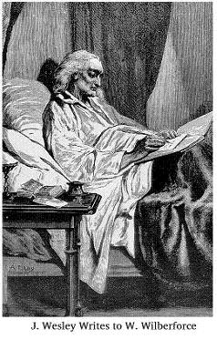 Dying Wesley's last letter